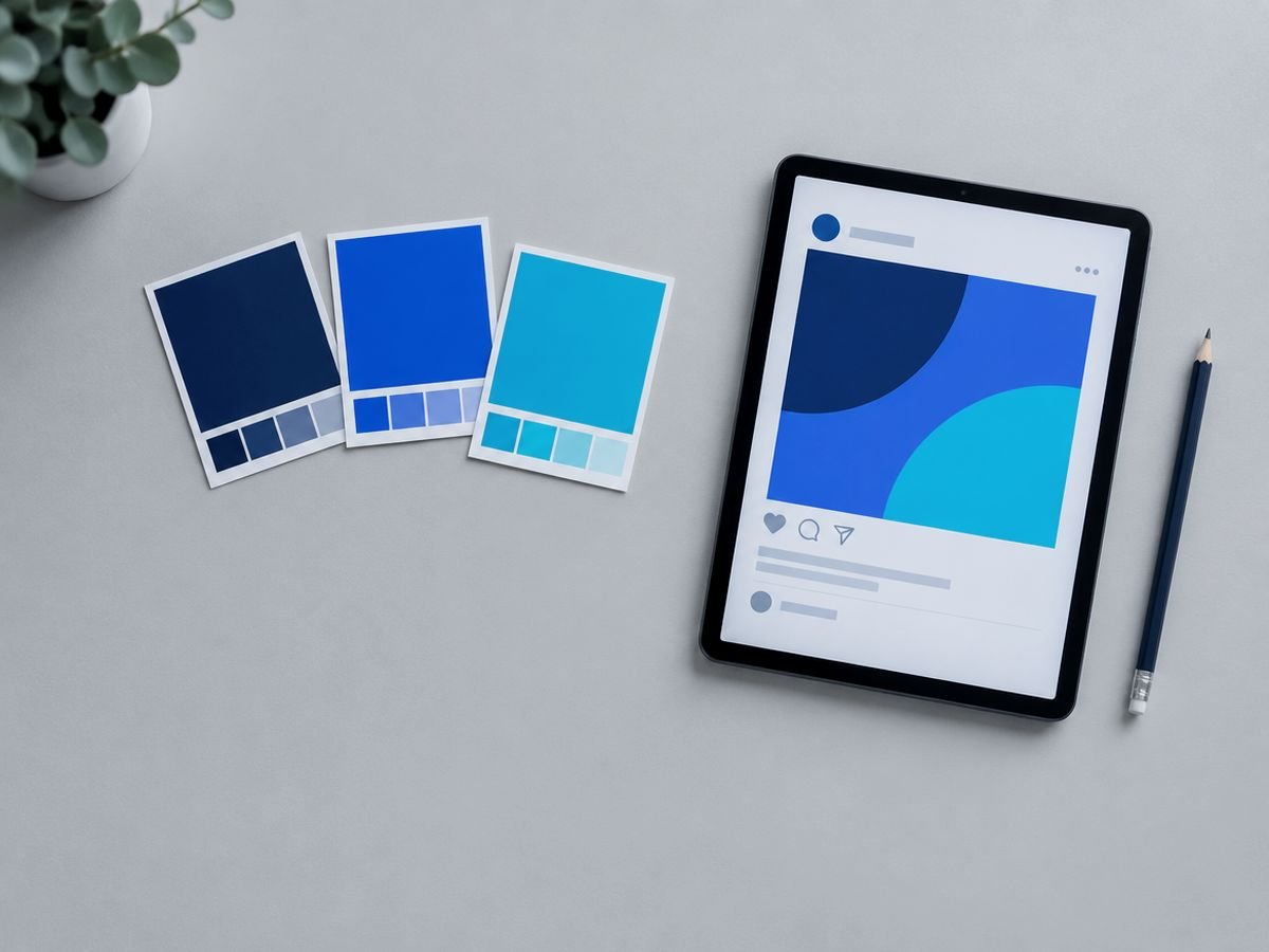 Corporate Identity und Social-Media-Templates: Farbwelt, Typografie und Post-Vorlagen