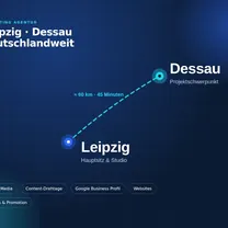 Leipzig und Dessau
