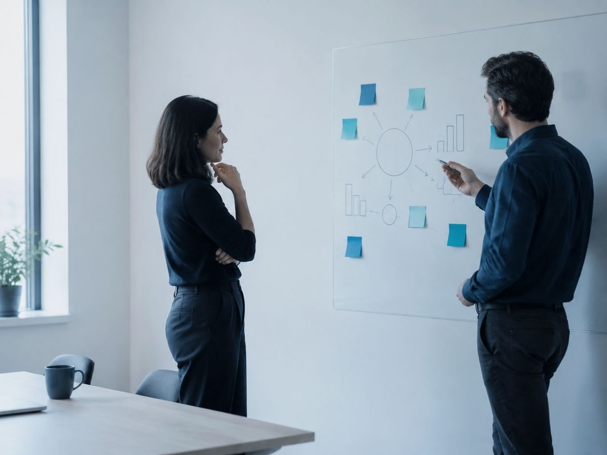 Strategie-Workshop in der Marketing Agentur MARU in Leipzig-Plagwitz